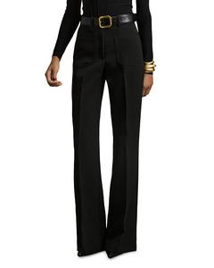 Расклешенные брюки Priya REISS, черный