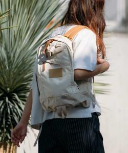 Кожаная нашивка FINE DAY на заказ / Кожаная нашивка FINE DAY на заказ / Рюкзак / Сумка формата А4 25SS