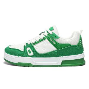 Низкие скейтерские кроссовки мужские Pepe The Frog, snow teal