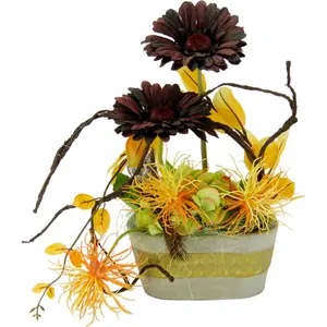 И.ГЕ.А. искусственное растение I.Ge.A., цвет burgund dunkel