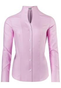 Блуза Vincenzo Boretti leicht tailliert, розовый