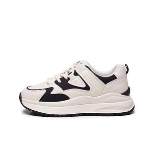 Низкие повседневные туфли женские Bull charm, Beige Black