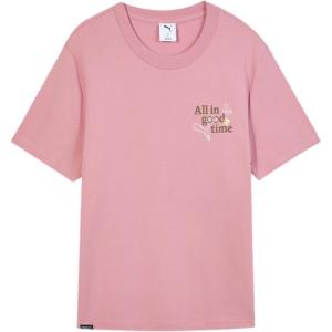 Футболка All In Good Time SS мужская PUMA, розовый