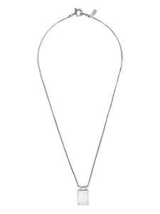 Ожерелье Cage с гранеными деталями Kundo, серебристый