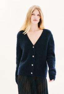 Кардиган Caroll FRENCH BRAND; FASHION; ELEGANT; MODERN MDONATELLA, Bleu Marine/Blue