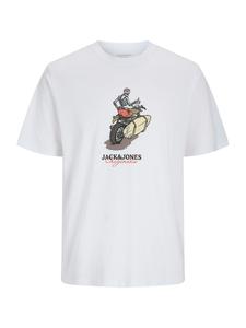 Рубашка Jack & Jones Plus JORSkull Coast, белый