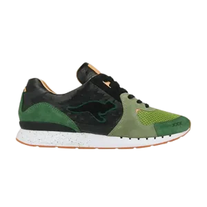 Кроссовки KangaROOS SneakerBAAS x Coil R2 Made in Germany Sin City 2, зеленый