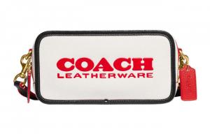 COACH Сумка через плечо Kia Natural Pebbled Leather Camera Bag