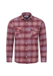 Рубашка Рубашка в клетку Rock Creek, винно-красный