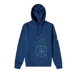 Толстовка The North Face x Brain Dead Drop Shoulder Hoody, Shady Blue