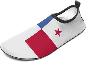Водные тапочки с флагом Панамы Calculay, пляжная обувь для мужчин и женщин, для бассейна, йоги и серфинга, 9/10women,7/8men Style-14