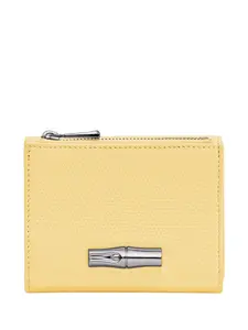 Кошелек на молнии Le Roseau Longchamp, желтый