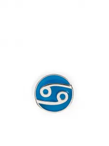 Подвеска Cancer POP Coin Maria Black, серебристый