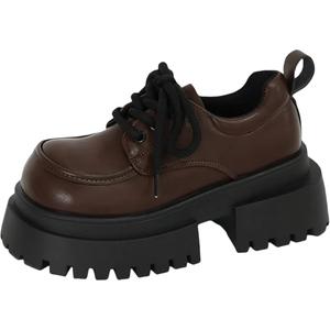 Y6T Женские повседневные туфли Коричневые, Черно-коричневые, цвет Brown