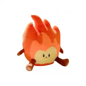 Плюшевая кукла Little Flame Home Dolls высотой 48 см HOUDASHI, оранжевый