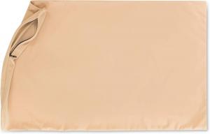 PILLOWY Чехол для подушки Premium Microbead Bed Pillow, размер Small Extra Smooth — ультракомфортный сон с шелковистым антивозрастным покрытием, 85% спандекс/15% нейлон, дышащий, охлаждающий, оттенок barely beige