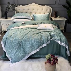 3FLQOOPP Комплект постельного белья Tencel с цветочным принтом ультрамягкий шелковистый Color 9