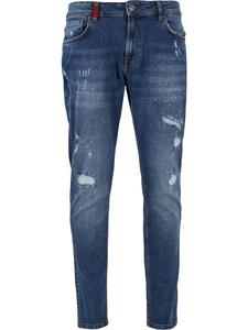 Джинсы 2Y Studios средне-синего цвета