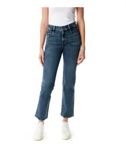 Джинсы прямого кроя с высокой талией G-Star, синий