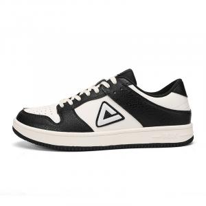 Кроссовки PEAK Skateboarding Shoes Women's Low-top White, черный