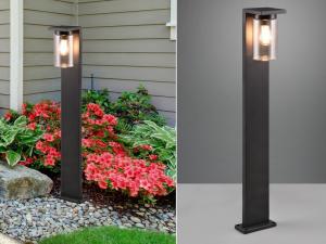 Светильник дорожный черный 100см TRIO