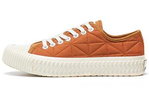 Кеды унисекс с низким верхом янтарно-коричневые Excelsior