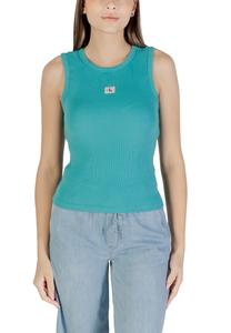 Майка-топ Calvin Klein Jeans, light blue