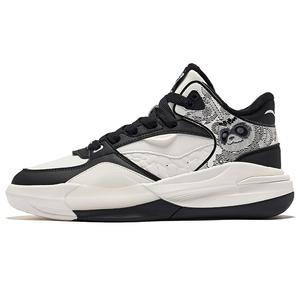 Erke Кроссовки Battery Panda 3V2 с низким верхом, противоскользящие, износостойкие, женские, цвет: белый/угольно-черный