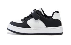 Противоскользящая износостойкая детская обувь для повседневной носки SNORKS, черный/белый