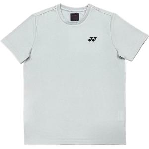 Футболка для бадминтона унисекс с круглым вырезом, тонкие Yonex, glacier серый