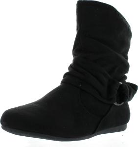 Женские сапоги Selena-58, с коротким голенищем, на низком каблуке, с боковой молнией, мягкие сапоги Static Footwear, Schwarz