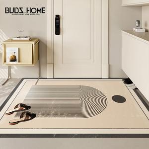 Budis Ковер 80х120 см из ПВХ для прихожей, водостойкий, нескользящий, моющийся, Fuxiang 15