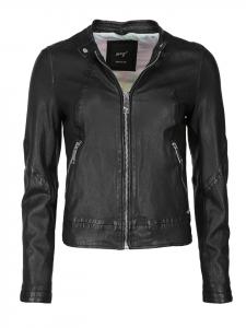 Кожаная куртка Maze 420 20 04, черный