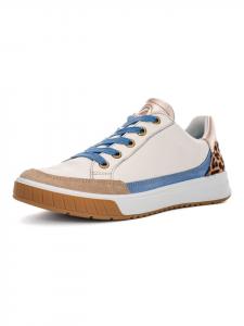 Кроссовки на шнуровке ara, песочный