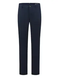 Брюки с застежкой на пуговицу Incotex, синий