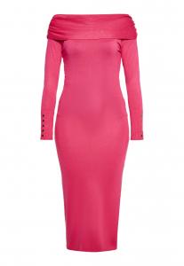 Платье-джемпер faina, розовый