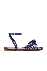 Босоножки Livia на плоской подошве Schutz, infinite blue