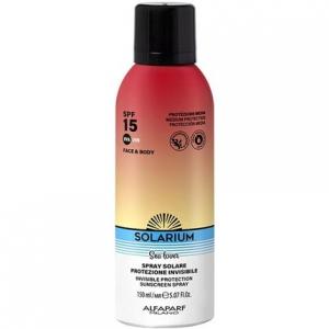 Солнцезащитный спрей, невидимая защита для лица и тела, SPF 15 Solarium