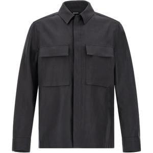 Зегна Оази Лино Оверсайт Ermenegildo Zegna, черный