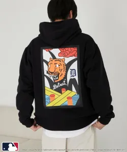 Эксклюзивная толстовка MLB с принтом ханафуда на спине Coen, цвет Black