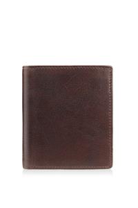 Мужской кожаный кошелек тройного сложения 'Tuscan' PRIMEHIDE, коричневый
