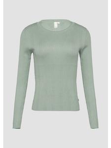 Вязаный свитер в цвете 7219_sage green QS