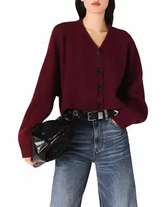 Укороченный кардиган Maje, красный