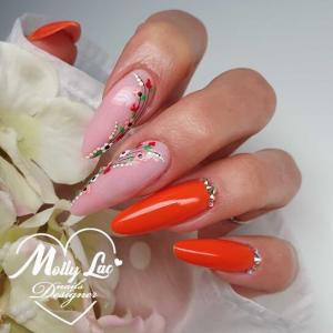 Гибридный лак для ногтей Mollylac Bomb, Molly Lac