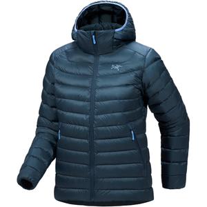 Куртка женская Cerium Hoody Down Arcteryx, синийscape/whistler синий/glacial