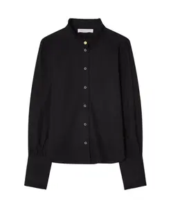 Плиссированная блузка Майры Busnel, черный