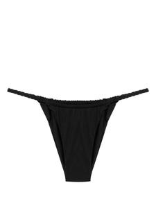Isa Boulder двусторонние плавки бикини с плетеной отделкой, черный