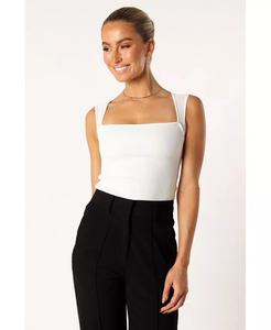 Женский топ Клара Petal and Pup, белый