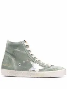 Высокие кеды Francy Golden Goose, зеленый