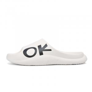 PAIBLOKS Резиновые быстросохнущие нескользящие антибактериальные бесшумные шлепанцы мужские бежевые, цвет Beige